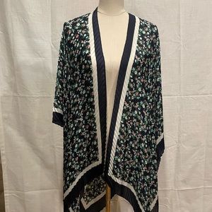 Vintage banana‎ republic pleated floral wrap